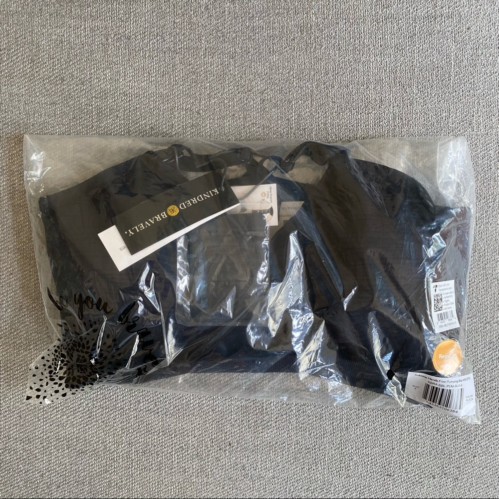 New with tags kindred bravely sublime pumping and nursing bra in black